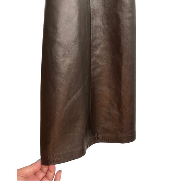 ANGEL SANCHEZ Leather pants black size see comm - Picture 4 of 13